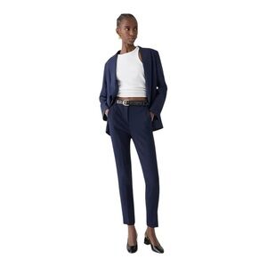 J Crew Navy Blue Hig Rise Cameron Pant in Four Season Stretch Womens Size 2